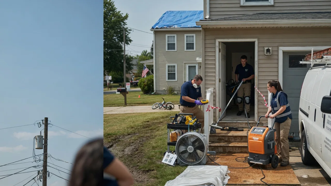 Water Damage Repair in De Leon, TX near me